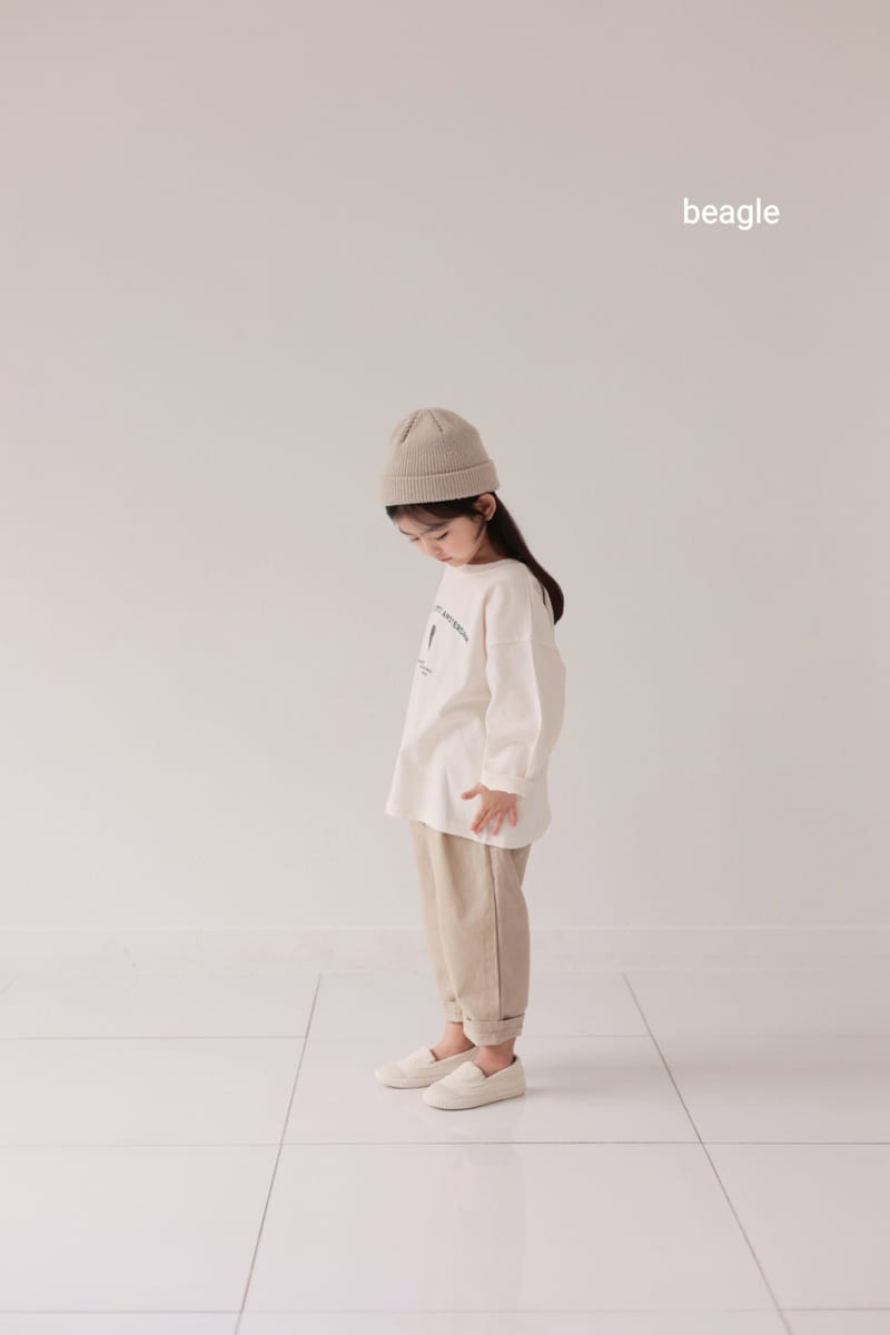 Beagle - Korean Children Fashion - #minifashionista - Record Lettering Tee - 6