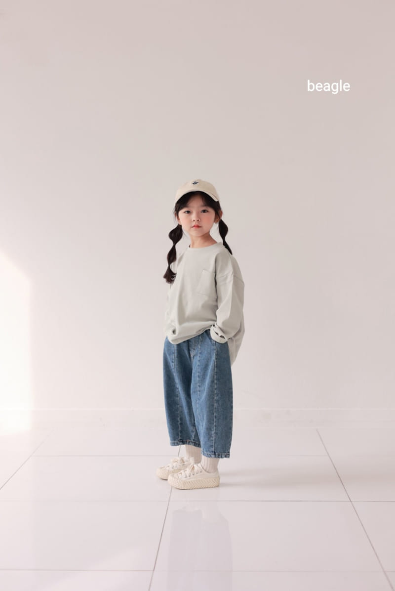 Beagle - Korean Children Fashion - #minifashionista - Today Pocket Tee - 5