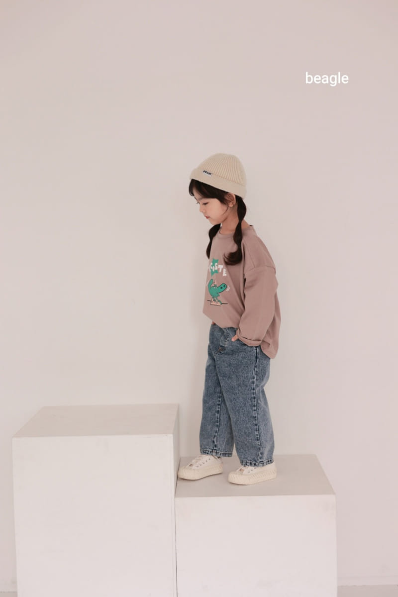 Beagle - Korean Children Fashion - #prettylittlegirls - Crocodile Tee - 10