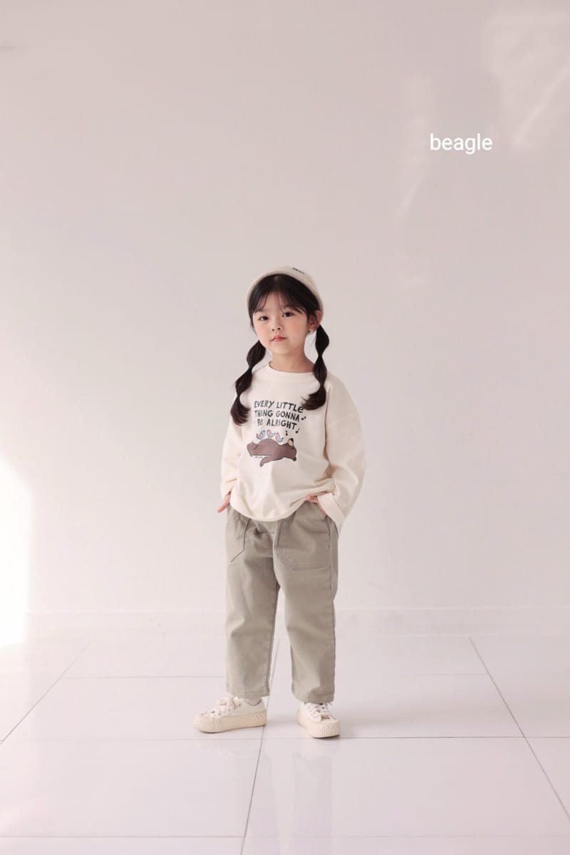 Beagle - Korean Children Fashion - #stylishchildhood - Music Bear Tee - 12