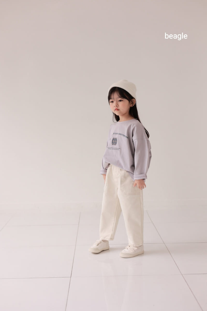 Beagle - Korean Children Fashion - #stylishchildhood - Record Lettering Tee - 10