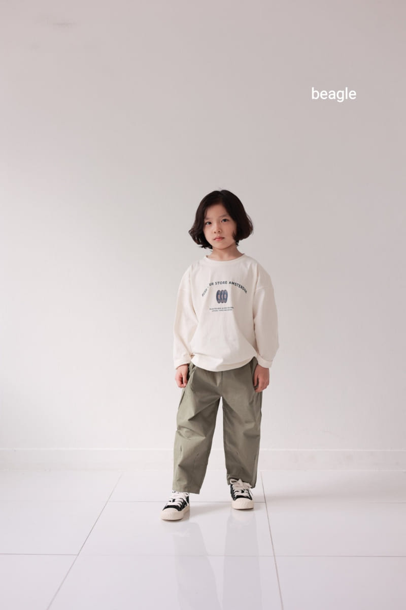 Beagle - Korean Children Fashion - #todddlerfashion - Record Lettering Tee - 8