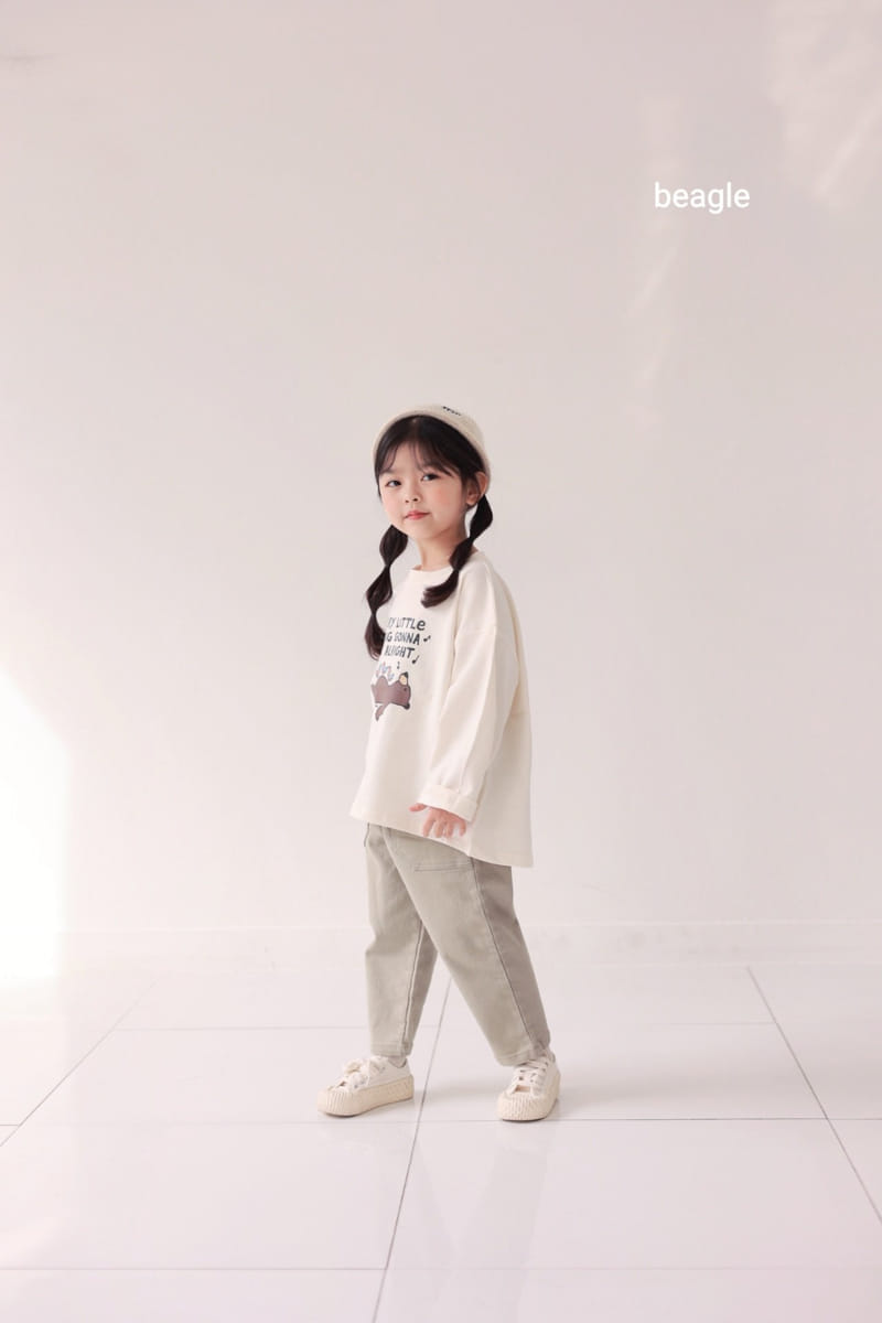Beagle - Korean Children Fashion - #toddlerclothing - Music Bear Tee - 11