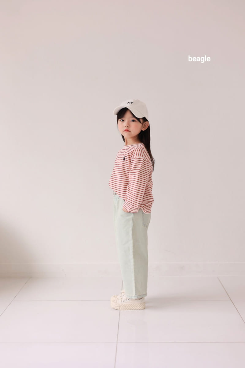 Beagle - Korean Children Fashion - #toddlerclothing - Leto Stripes Tee - 7