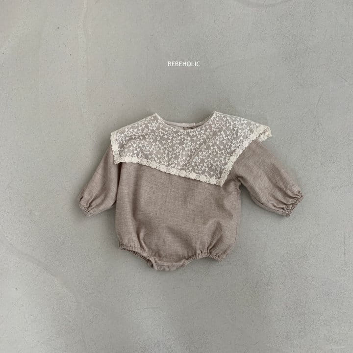 Bebe Holic - Korean Baby Fashion - #babyboutique - Lace Collar Bodysuit - 10