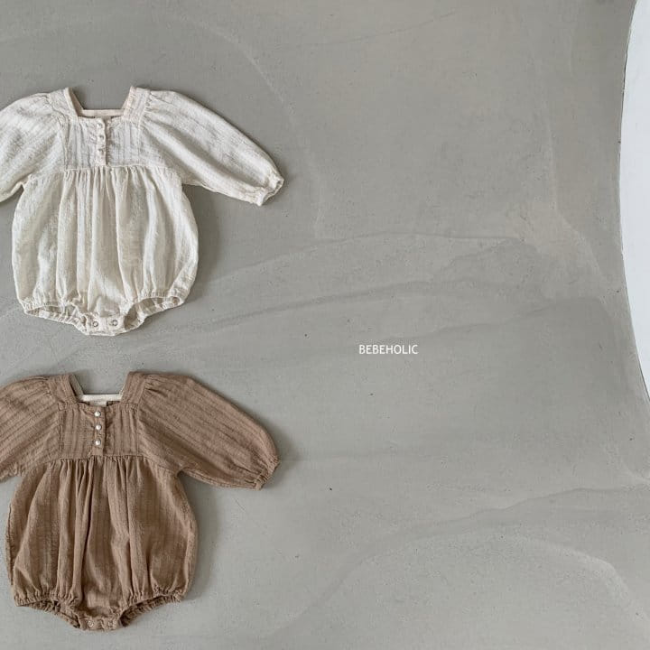 Bebe Holic - Korean Baby Fashion - #babyboutique - Pearl Shirring Bodysuit - 9