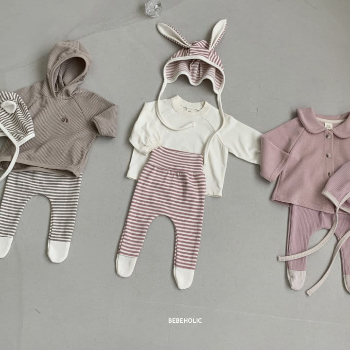 Bebe Holic - Korean Baby Fashion - #babyboutique - Animal Pants Bonnet Set