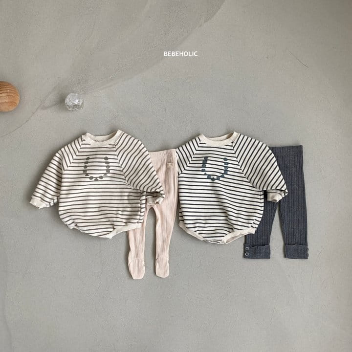 Bebe Holic - Korean Baby Fashion - #babyclothing - Shape Bodysuit