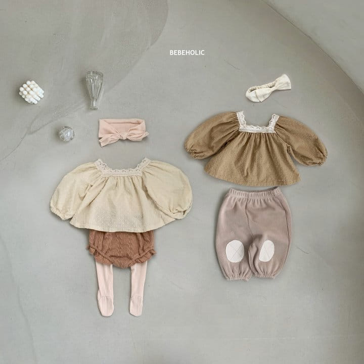 Bebe Holic - Korean Baby Fashion - #babylifestyle - Butter Blouse - 5