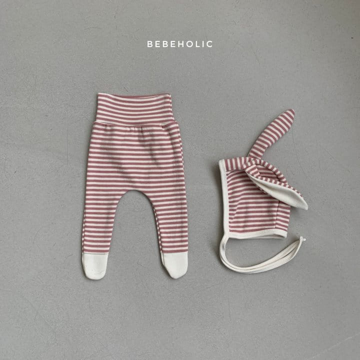 Bebe Holic - Korean Baby Fashion - #babyoutfit - Animal Pants Bonnet Set - 11