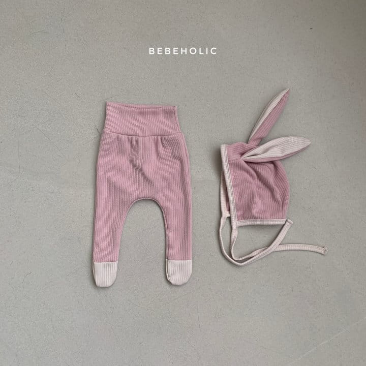 Bebe Holic - Korean Baby Fashion - #babyoutfit - Animal Pants Bonnet Set - 12