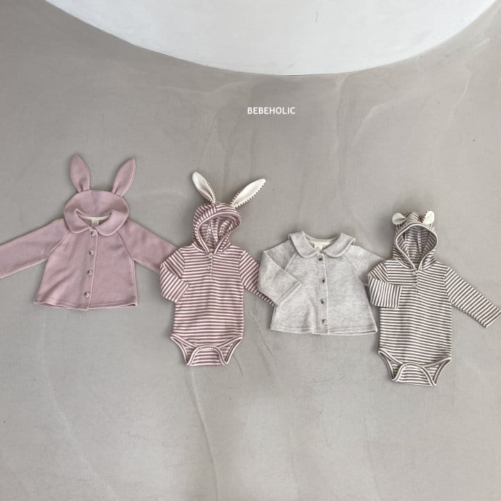 Bebe Holic - Korean Baby Fashion - #onlinebabyboutique - Rabbit Cardigan - 5