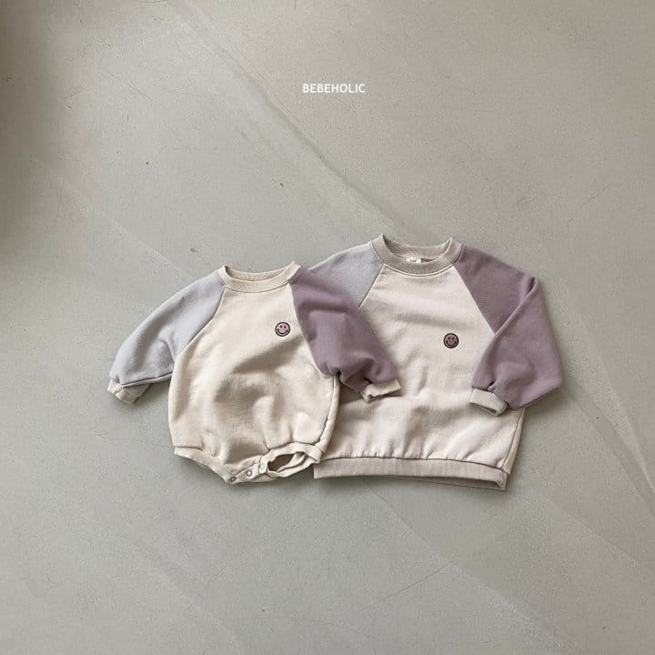 Bebe Holic - Korean Children Fashion - #littlefashionista - Toddler Smile Color Sweatshirt - 2