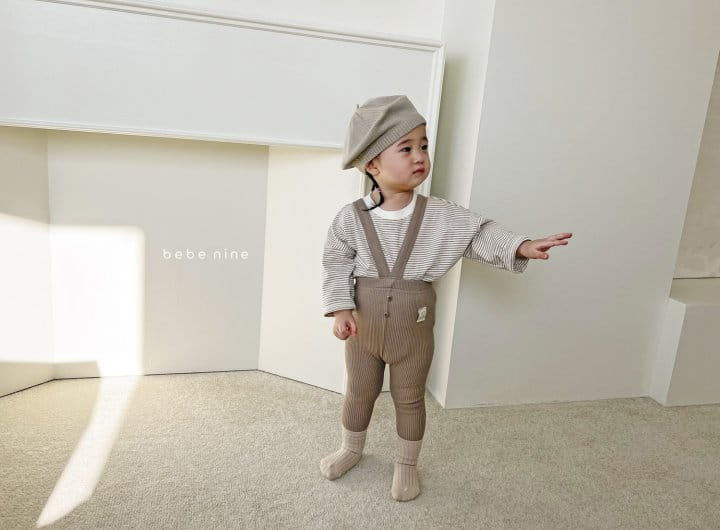 Bebe Nine - Korean Baby Fashion - #babylifestyle - Bebe Monica Dungarees - 2