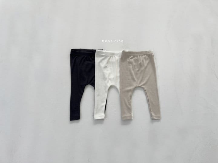 Bebe Nine - Korean Baby Fashion - #babyootd - Bebe Modal Leggings - 3