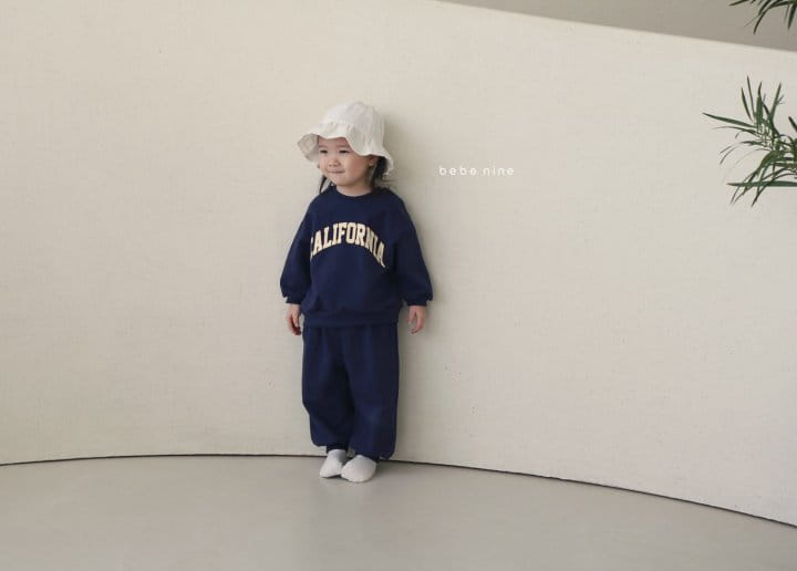 Bebe Nine - Korean Children Fashion - #designkidswear - Callifornia Top Bottom Set - 10
