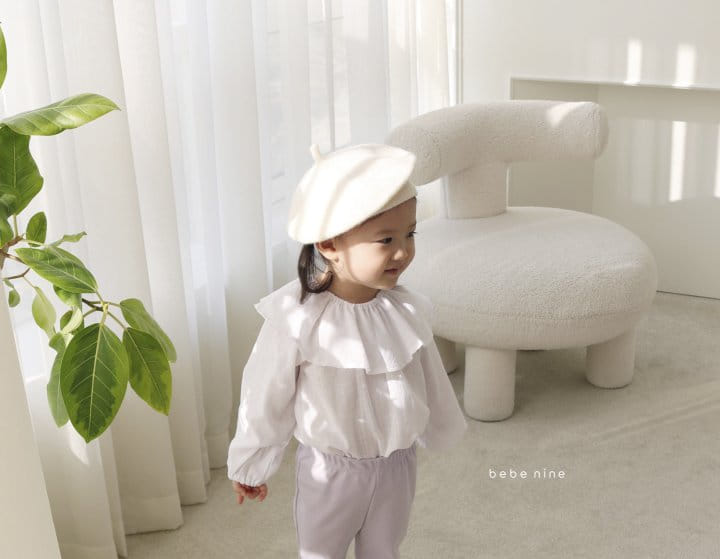 Bebe Nine - Korean Children Fashion - #magicofchildhood - Antte Frill Blouse - 6