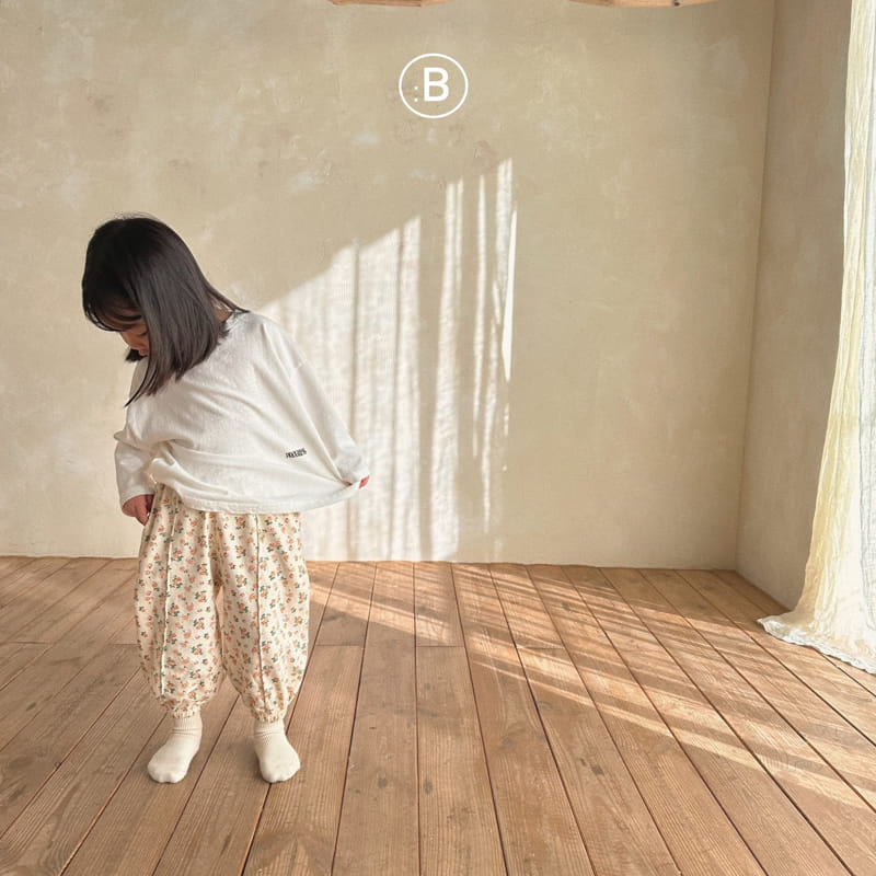 Bella Bambina - Korean Baby Fashion - #babyboutique - Bebe Share Pants Flower - 9