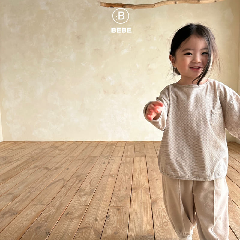 Bella Bambina - Korean Baby Fashion - #babylifestyle - Bebe Ang Stripes Deggi Tee - 2