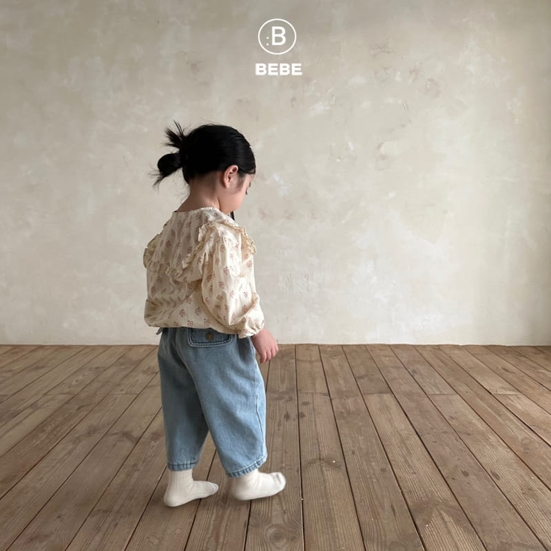 Bella Bambina - Korean Baby Fashion - #babyootd - Bebe Rope Frill Blouse - 6