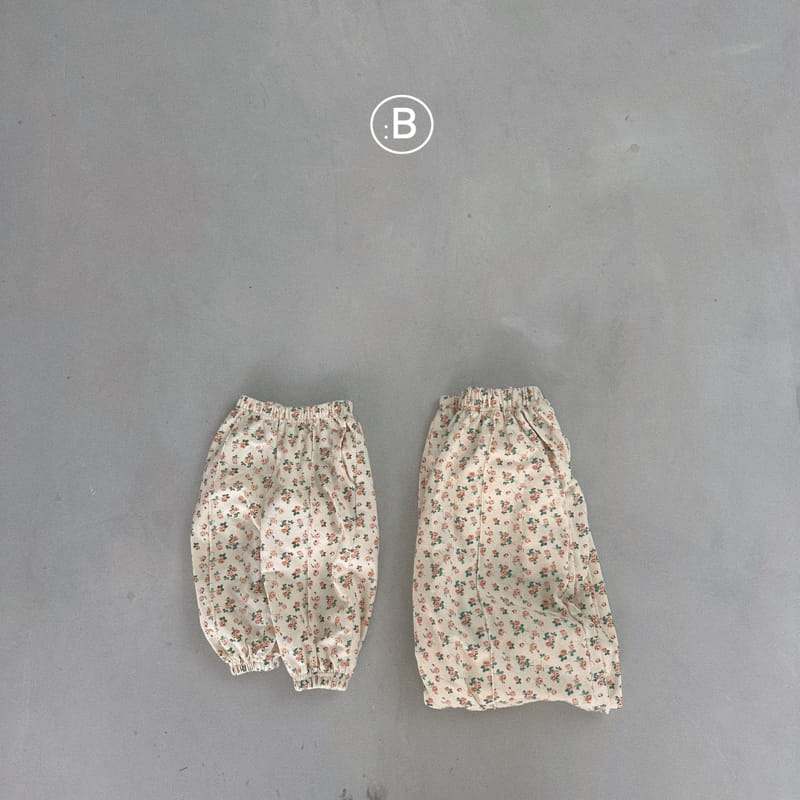 Bella Bambina - Korean Baby Fashion - #babyootd - Bebe Share Pants Flower - 2