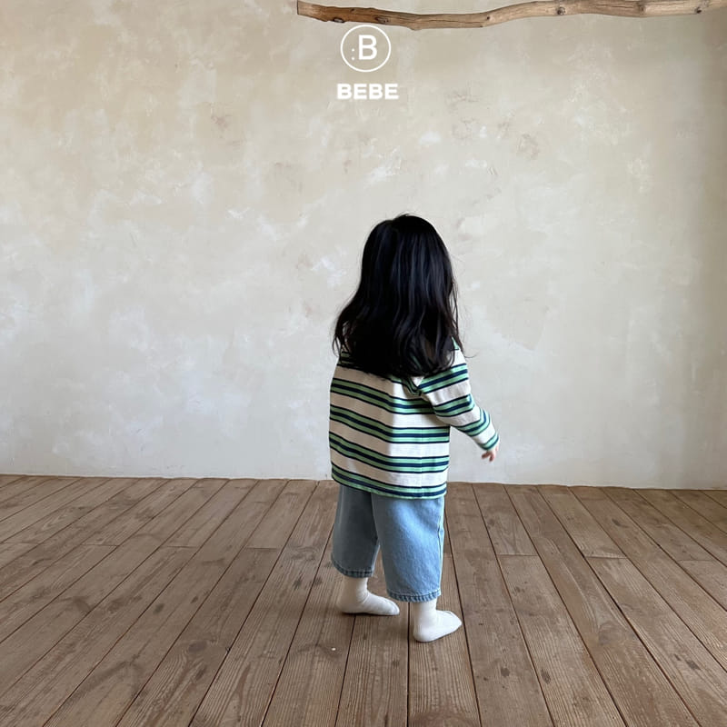 Bella Bambina - Korean Baby Fashion - #onlinebabyshop - Bebe Stripes Box Tee - 7