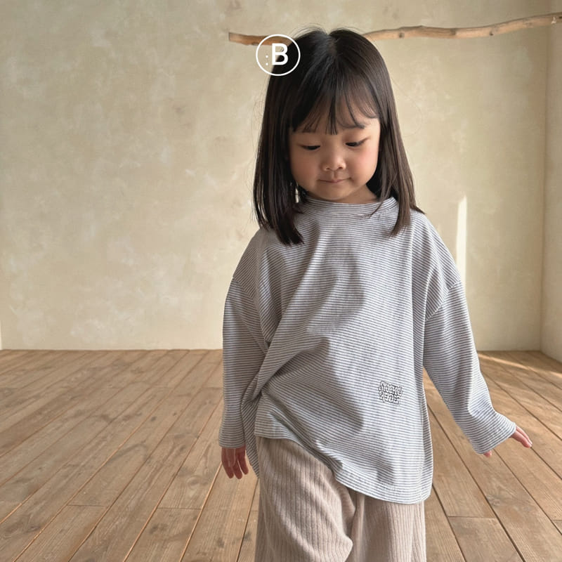 Bella Bambina - Korean Children Fashion - #childrensboutique - Stripes Big Tee - 6