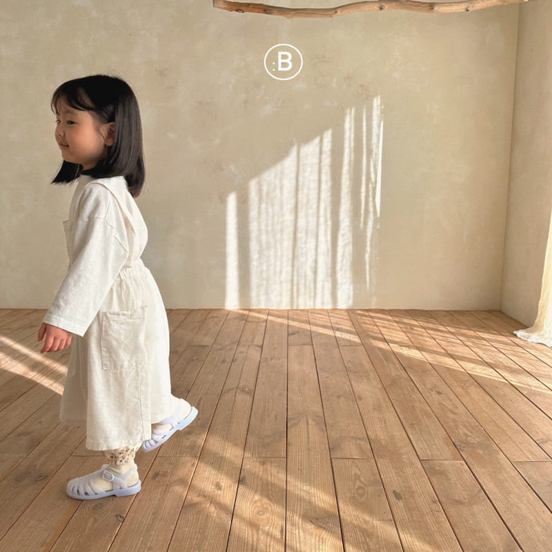 Bella Bambina - Korean Children Fashion - #designkidswear - Princess Layered One-piece Ivory with Mom - 9