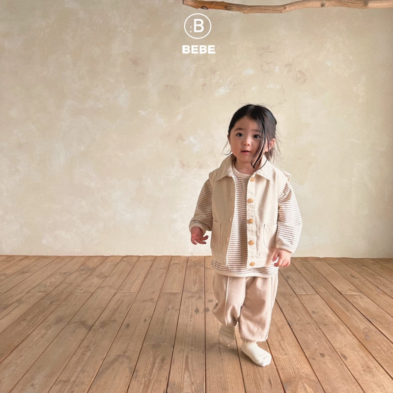 Bella Bambina - Korean Children Fashion - #kidsstore - Than Vest Cream - 3