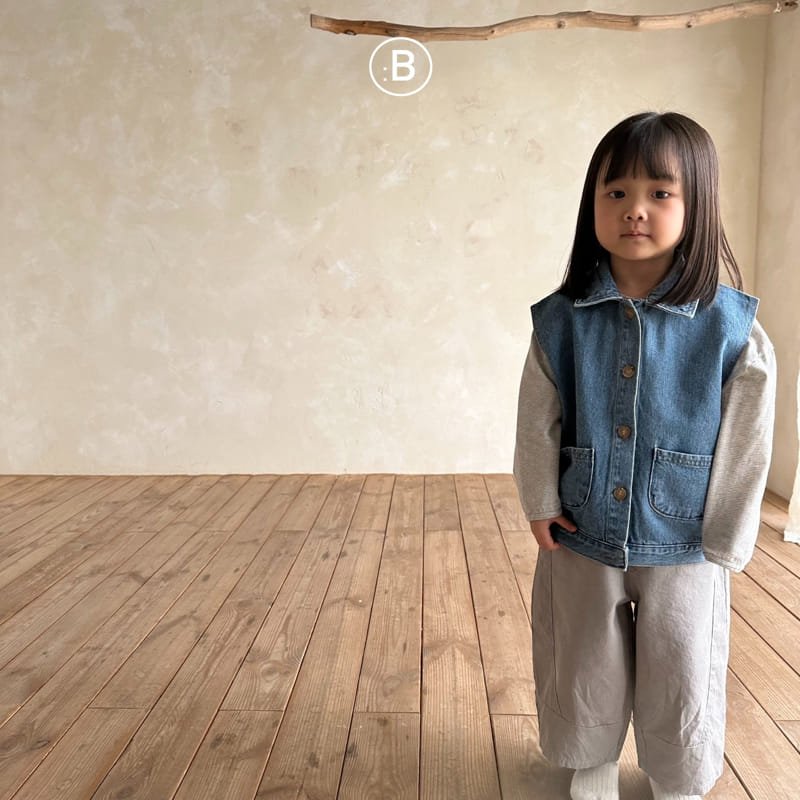 Bella Bambina - Korean Children Fashion - #minifashionista - Than Vest Cream - 8