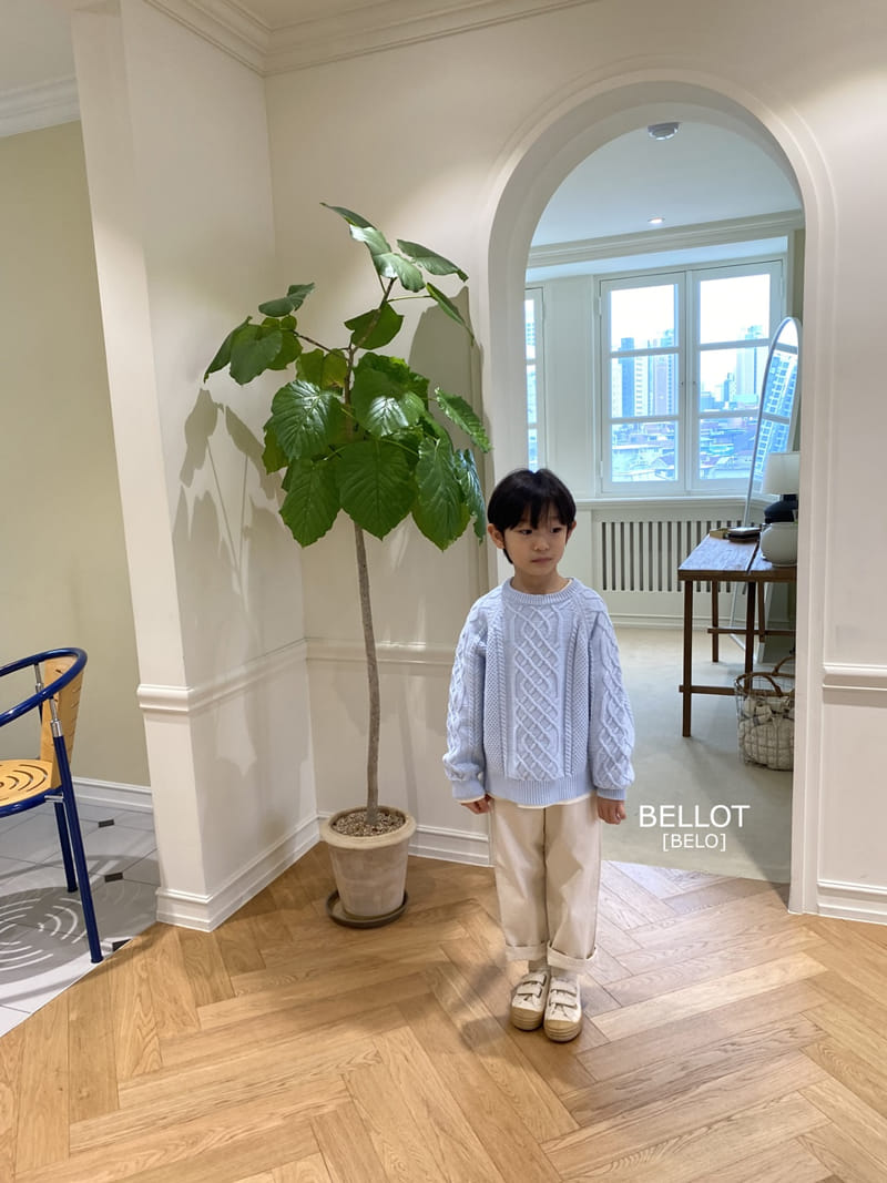 Bellot - Korean Children Fashion - #kidzfashiontrend - Cream Pants - 4