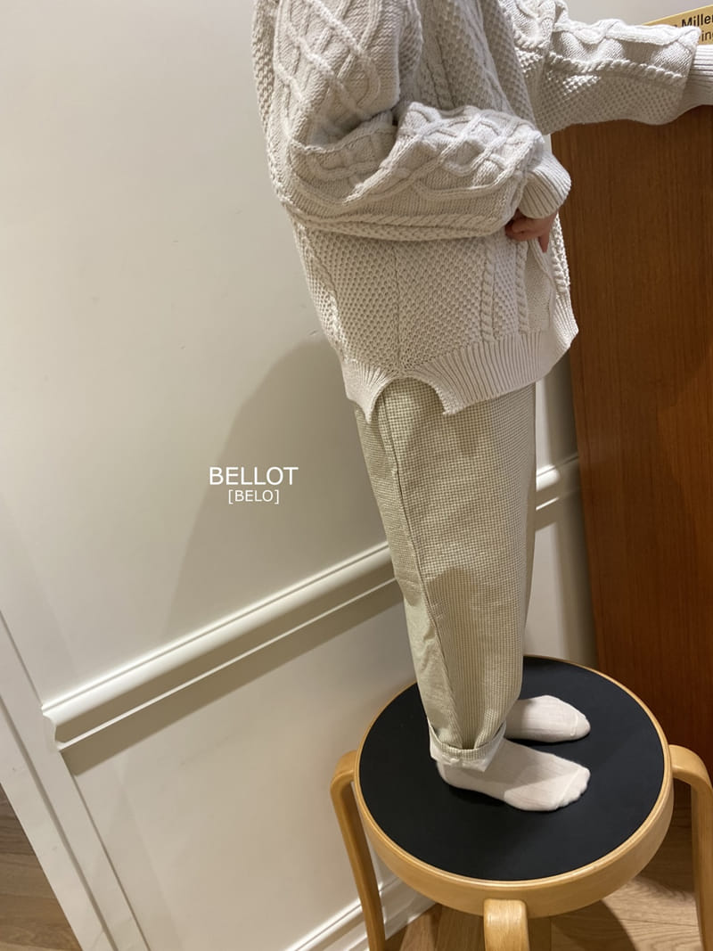Bellot - Korean Children Fashion - #childrensboutique - Cotton Check Pants - 12