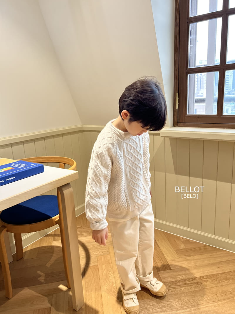 Bellot - Korean Children Fashion - #designkidswear - Corn Chip Knit Tee - 3