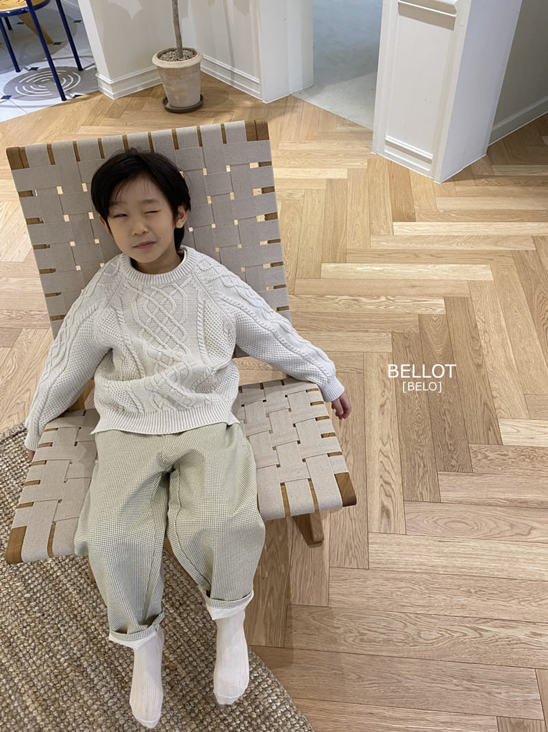Bellot - Korean Children Fashion - #fashionkids - Corn Chip Knit Tee - 5