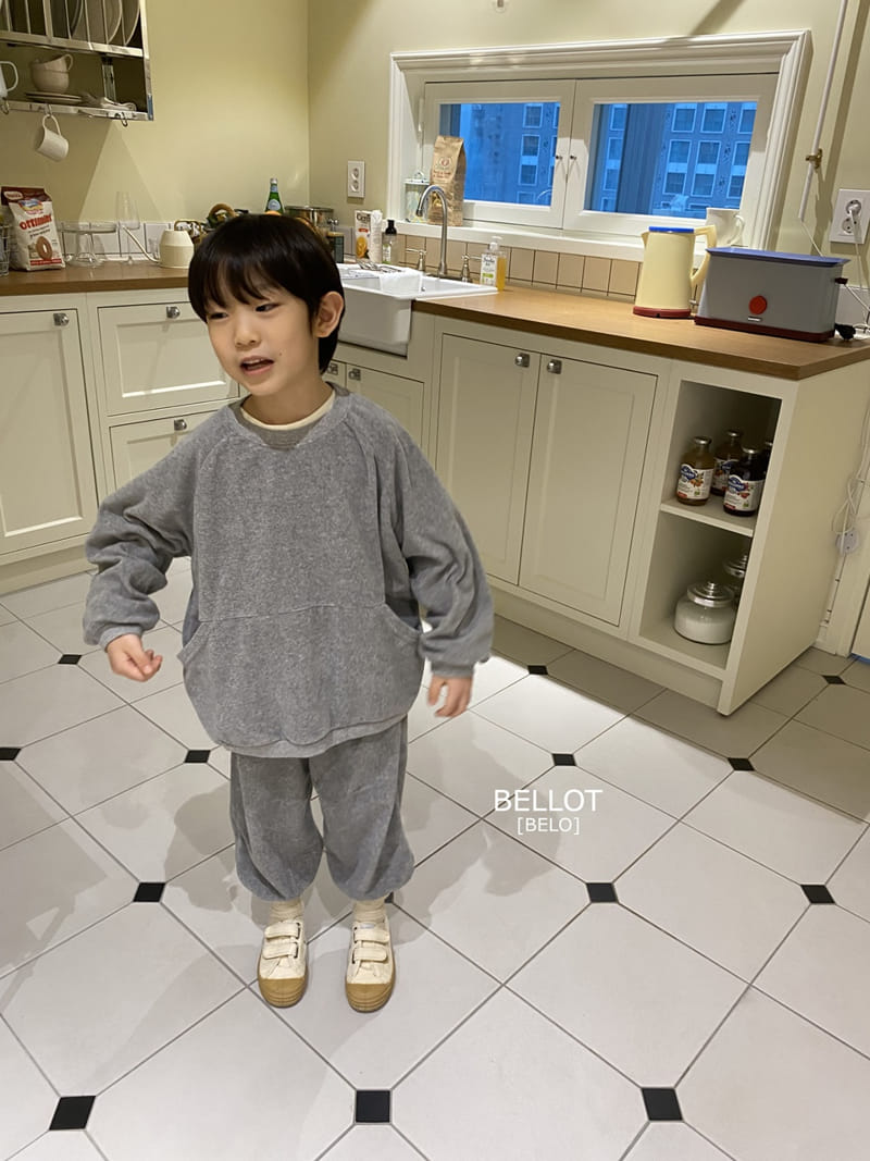 Bellot - Korean Children Fashion - #kidsshorts - Terry Sweatshirt - 2
