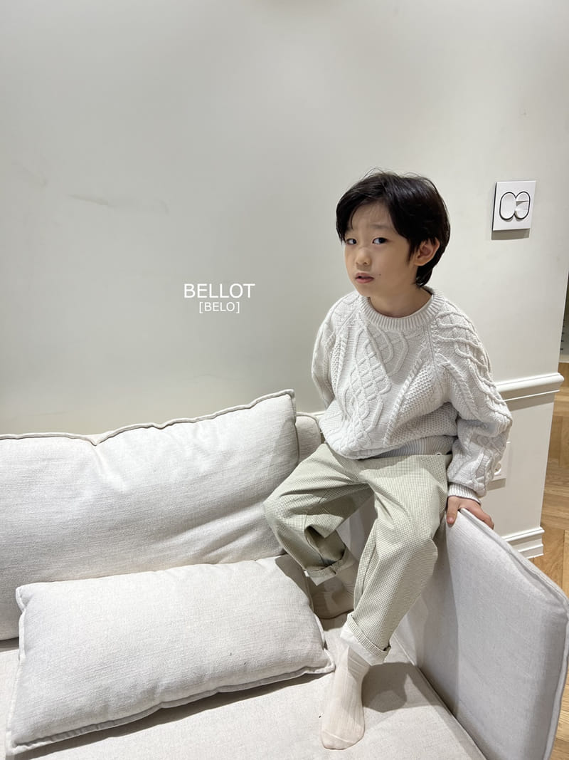 Bellot - Korean Children Fashion - #kidzfashiontrend - Cotton Check Pants - 2