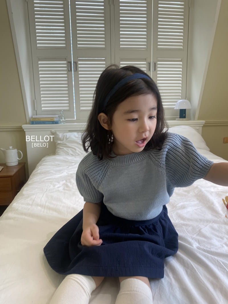 Bellot - Korean Children Fashion - #magicofchildhood - Coco Puff Knit Tee - 3