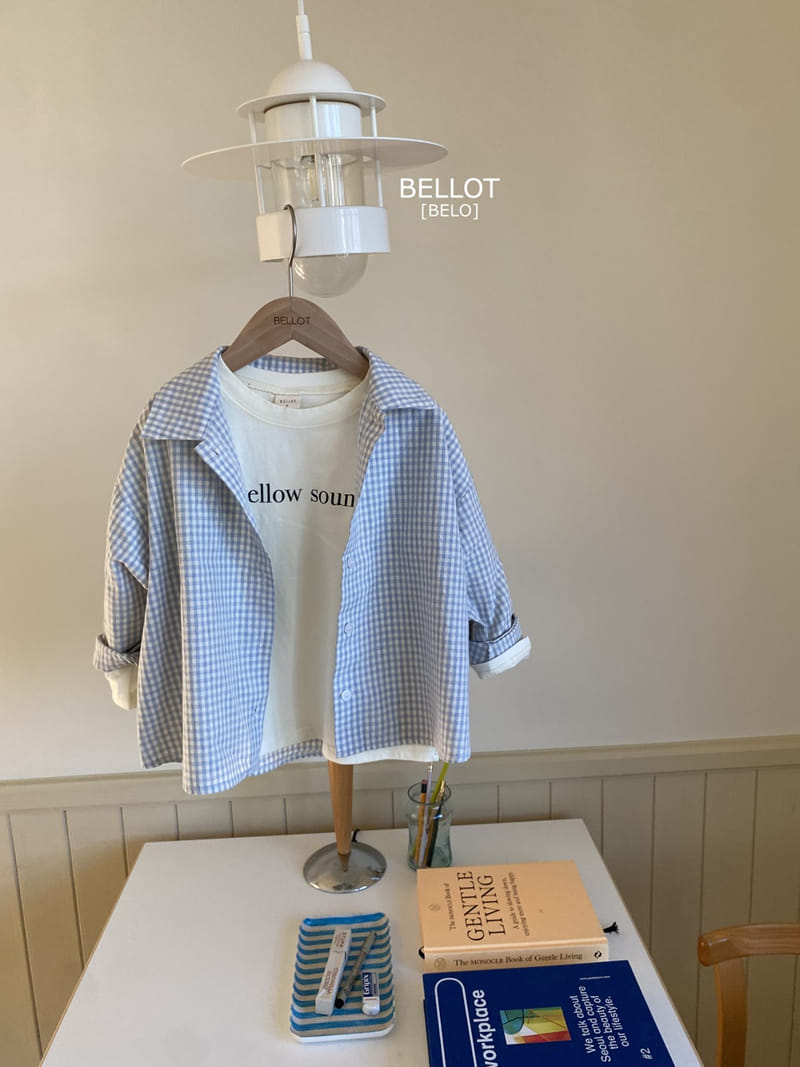 Bellot - Korean Children Fashion - #minifashionista - Bridge Check Shirt - 3
