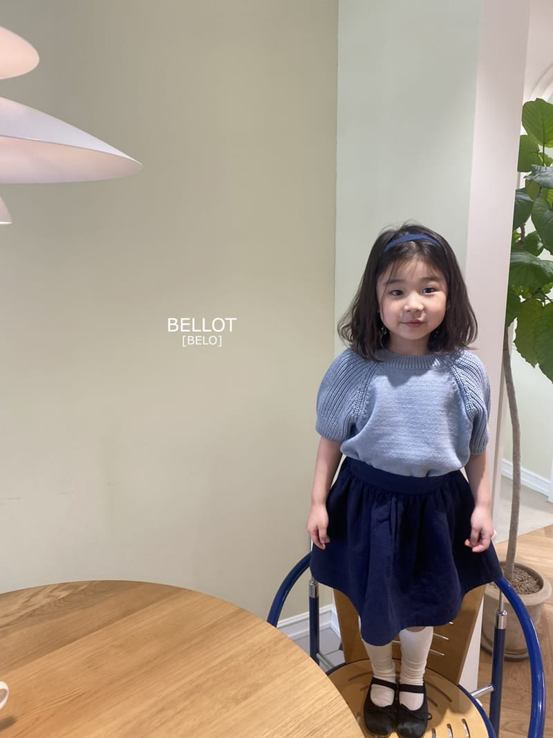 Bellot - Korean Children Fashion - #prettylittlegirls - Coco Puff Knit Tee - 5