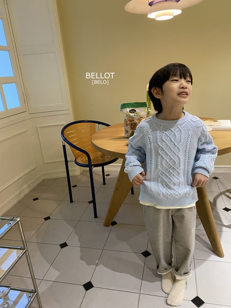 Bellot - Korean Children Fashion - #stylishchildhood - Cotton Check Pants - 10
