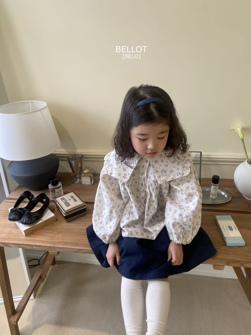Bellot - Korean Children Fashion - #stylishchildhood - Flower Blouse - 5