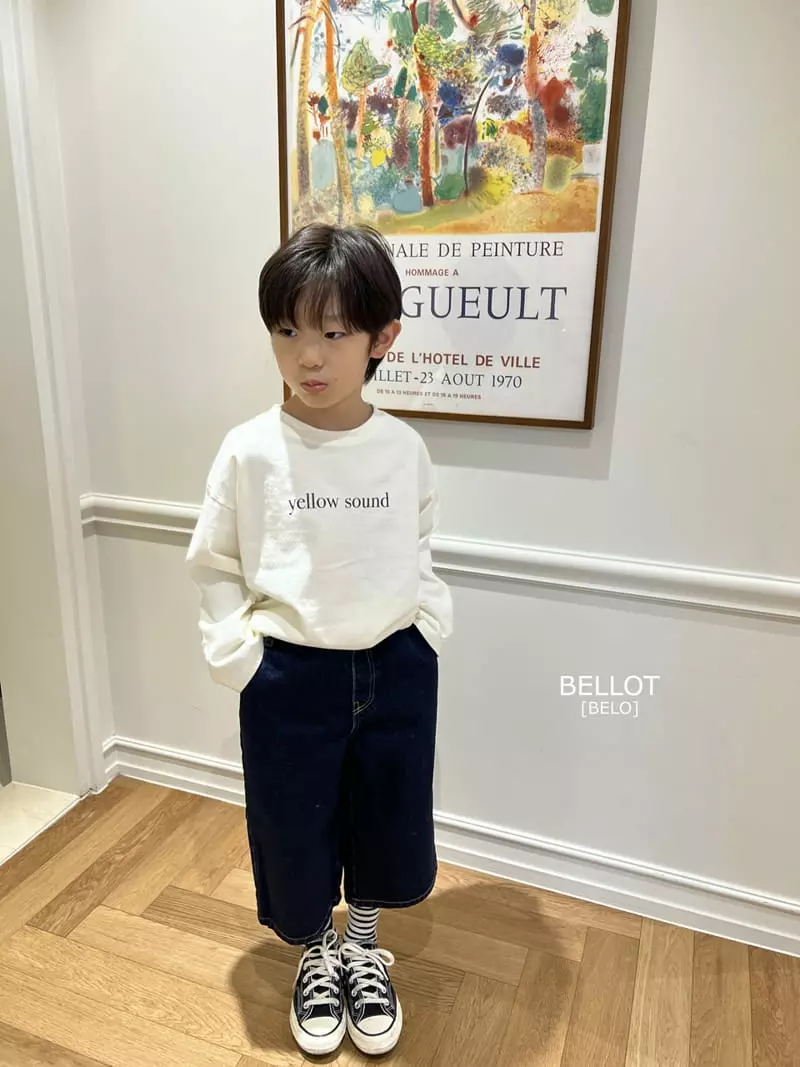 Bellot - Korean Children Fashion - #todddlerfashion - Wide Jeans - 6