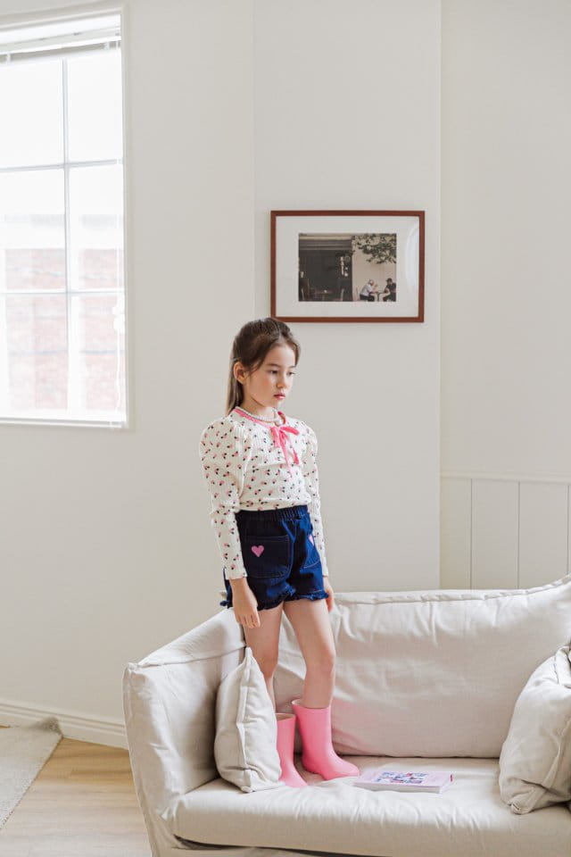Berry Berry - Korean Children Fashion - #Kfashion4kids - Dong Beak Flower Tee - 10