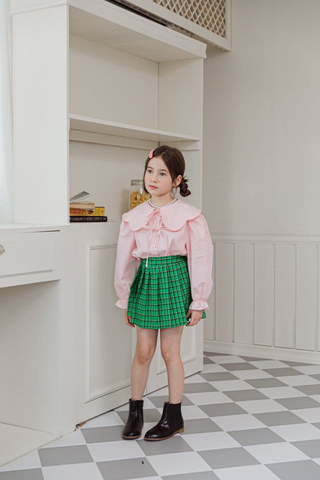 Berry Berry - Korean Children Fashion - #Kfashion4kids - Gogo Check Skirt - 8