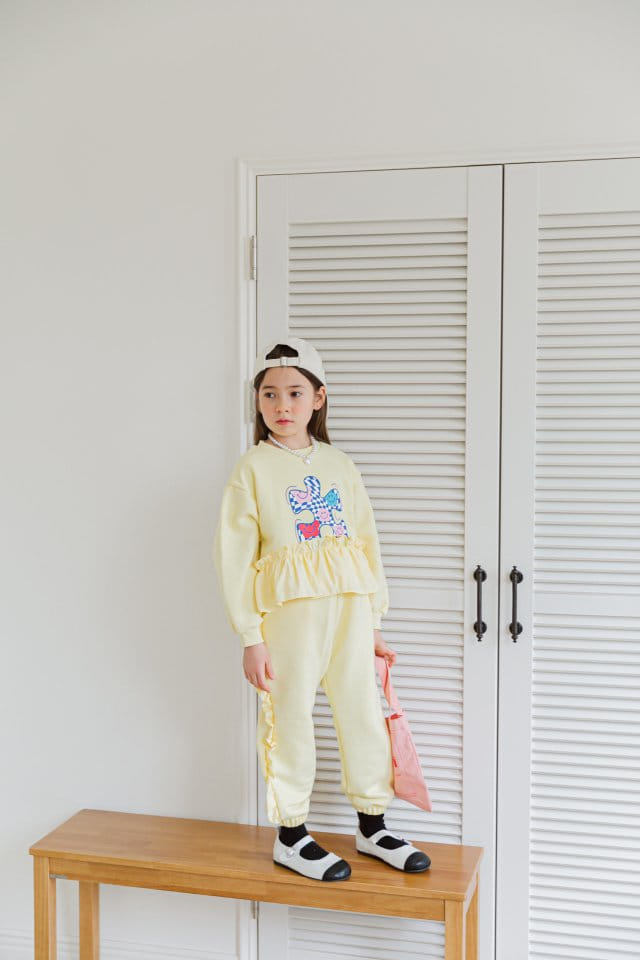 Berry Berry - Korean Children Fashion - #childofig - Puzzle Top Bottom Set - 5