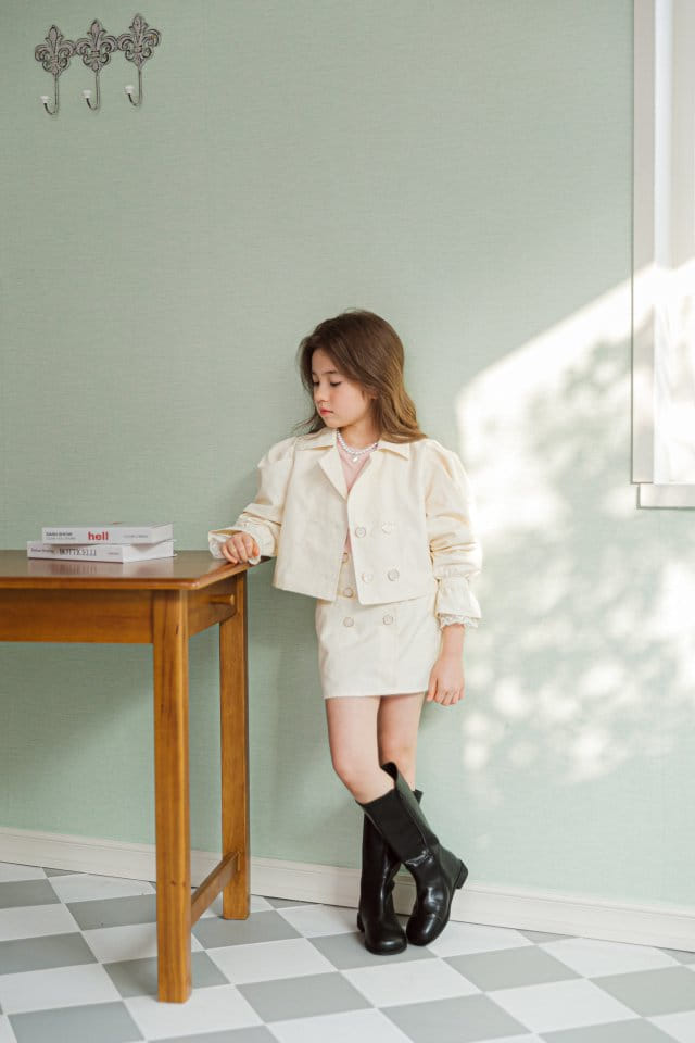 Berry Berry - Korean Children Fashion - #childofig - Trench Skirt - 8