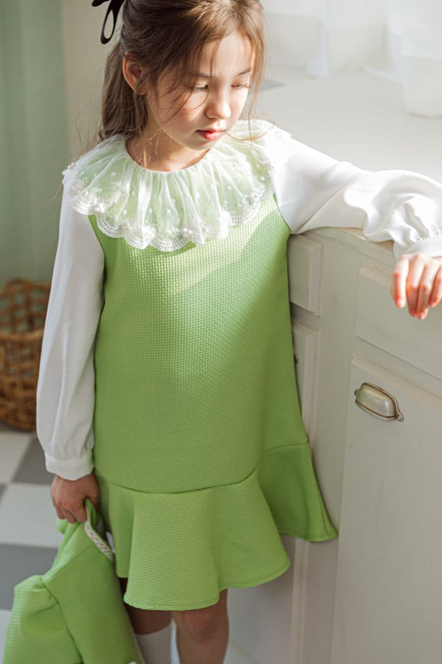 Berry Berry - Korean Children Fashion - #childofig - Tint One-piece - 2