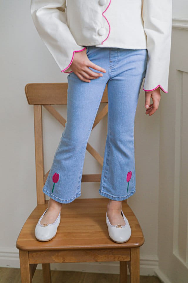 Berry Berry - Korean Children Fashion - #childofig - Tulip Jeans - 4