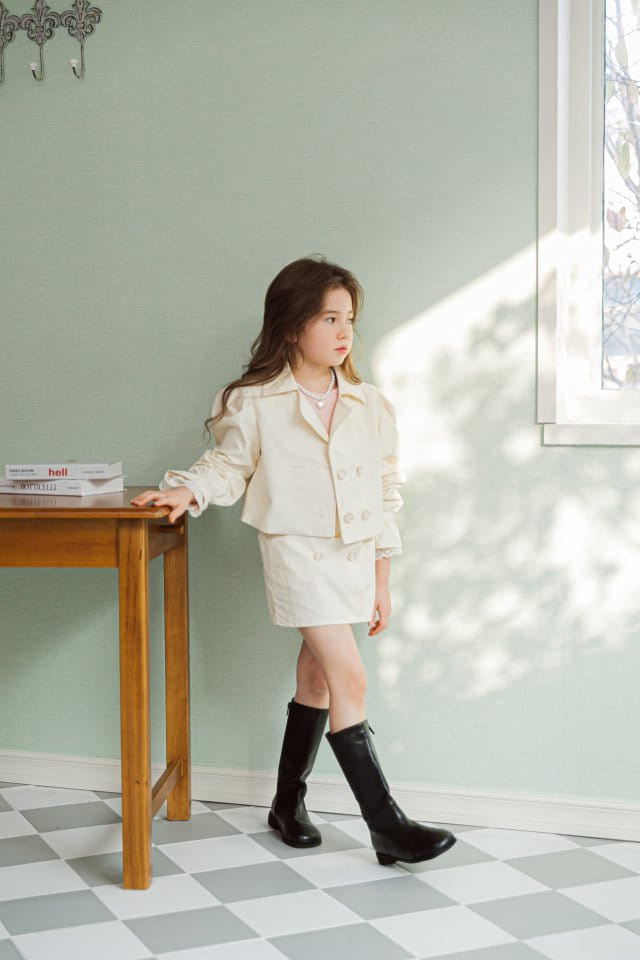 Berry Berry - Korean Children Fashion - #childrensboutique - Trench Skirt - 10