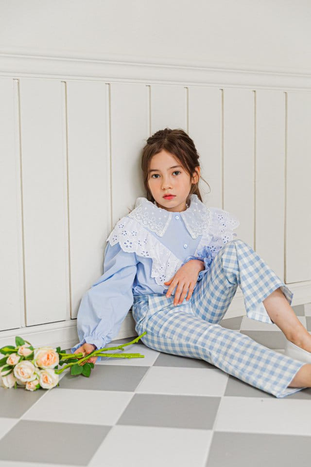 Berry Berry - Korean Children Fashion - #designkidswear - Check Pants - 2